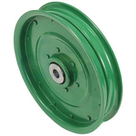 Aftermarket AN15237 Flanged Idler Pulley Fits John Deere 6610 6650 6710 6750 6810 6850 6910 COG10-0127